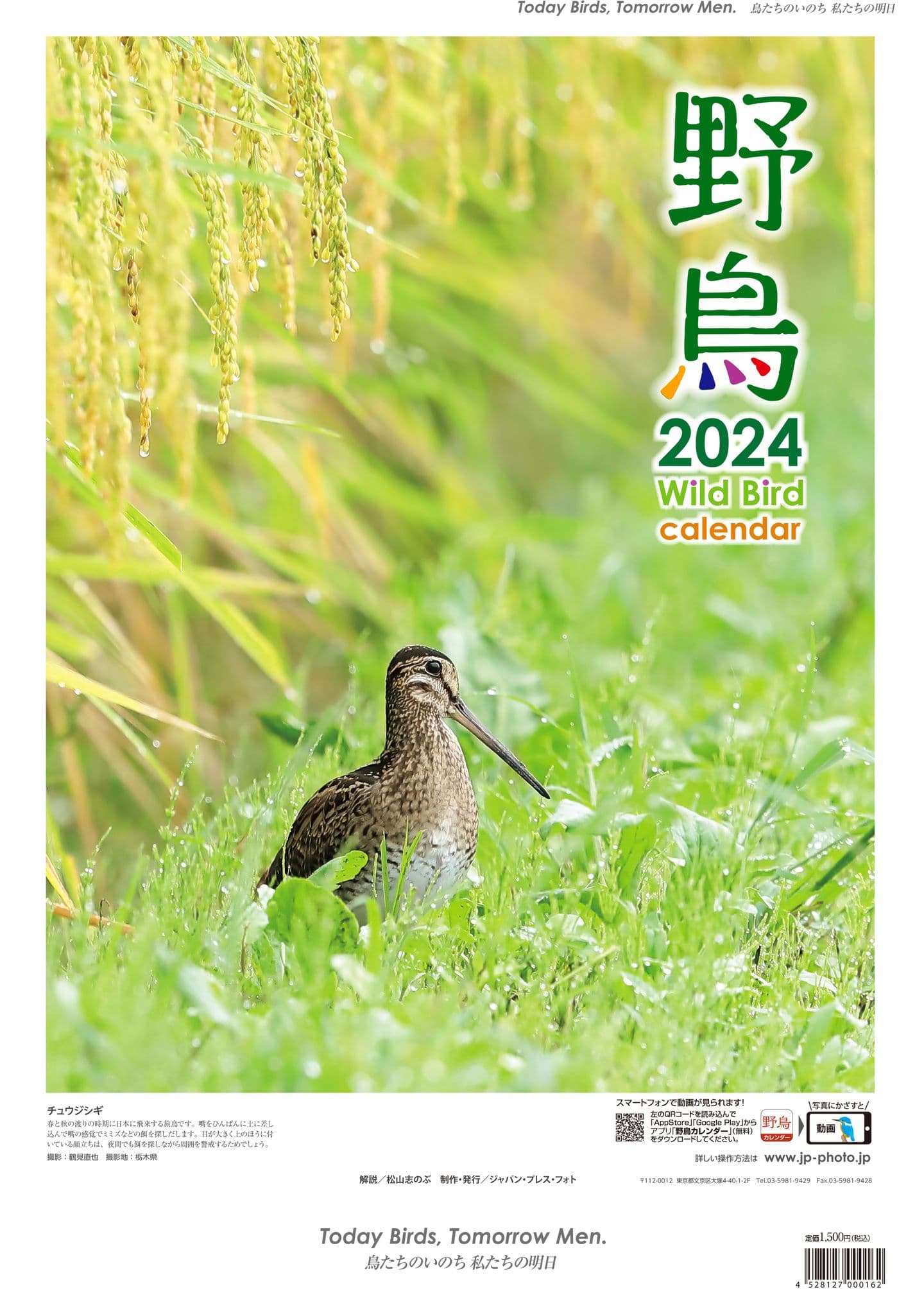 2024　野鳥カレンダー
